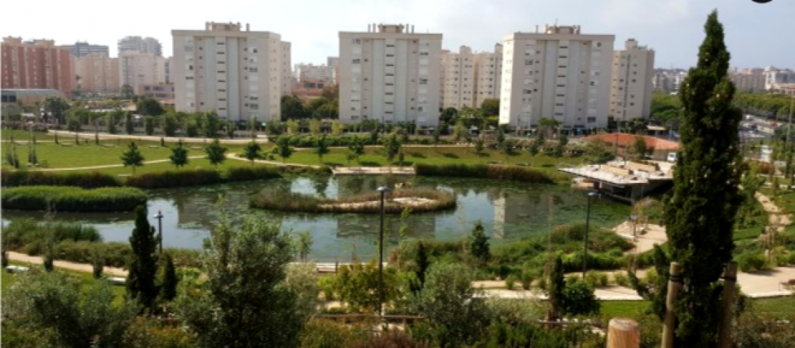 Así es el Parque de La Marjal de Alicante, capaz de recoger 45 millones de litros de aguas pluviales